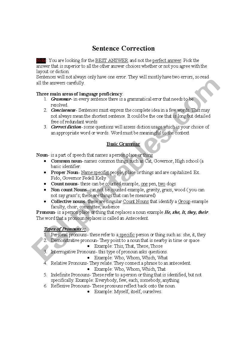 english-worksheets-correct-sentence