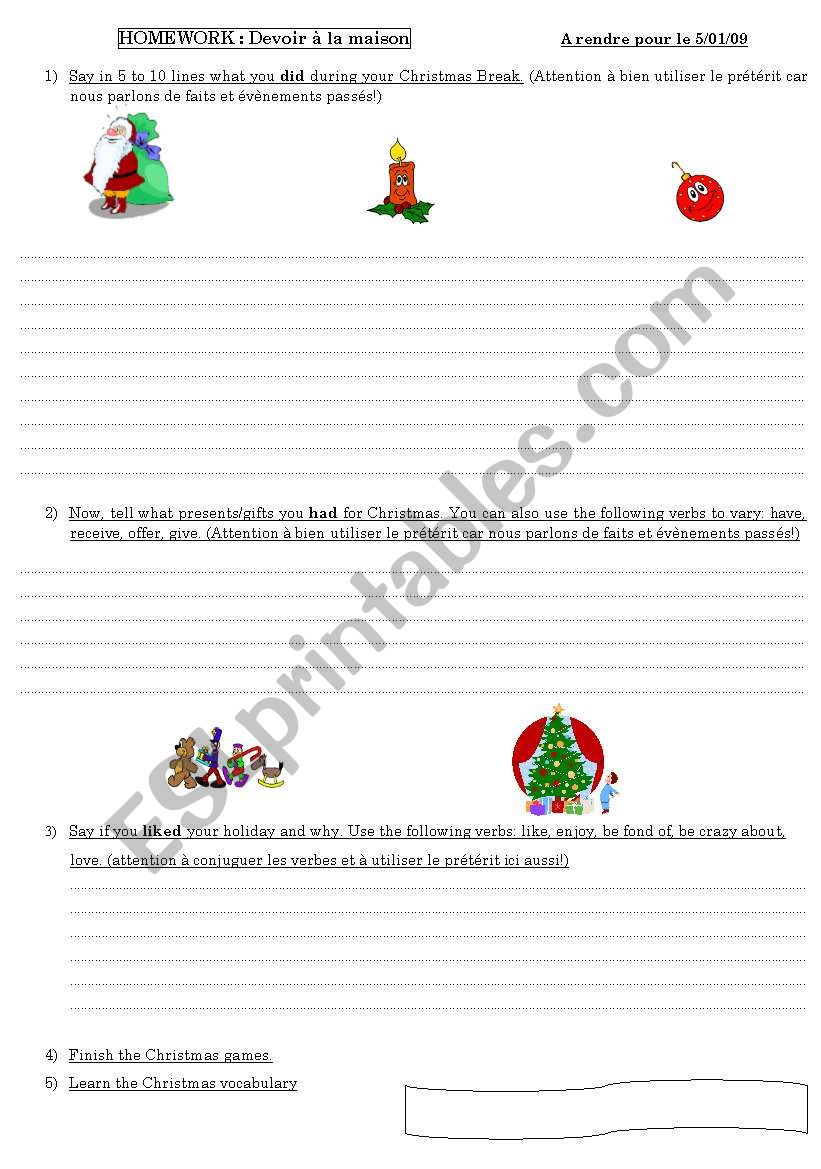 Practice the simple past worksheet