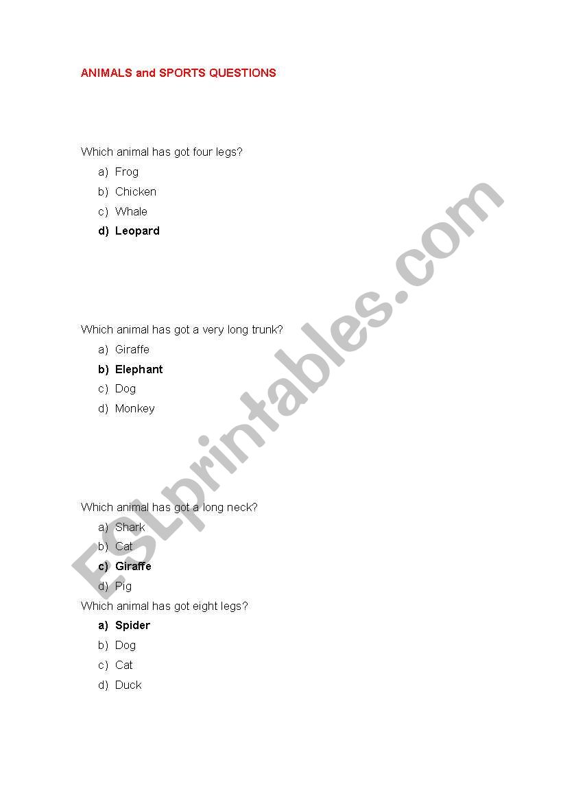 3rd part of the trivial game worksheet