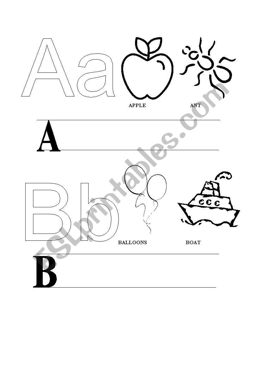 A-B  worksheet