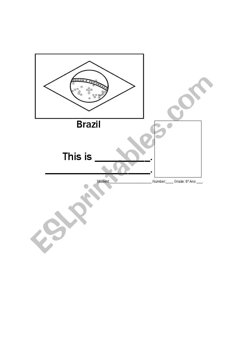 Nationalities worksheet