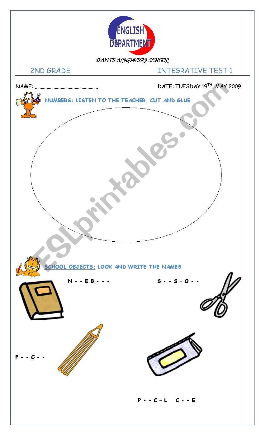 vocabulary worksheet