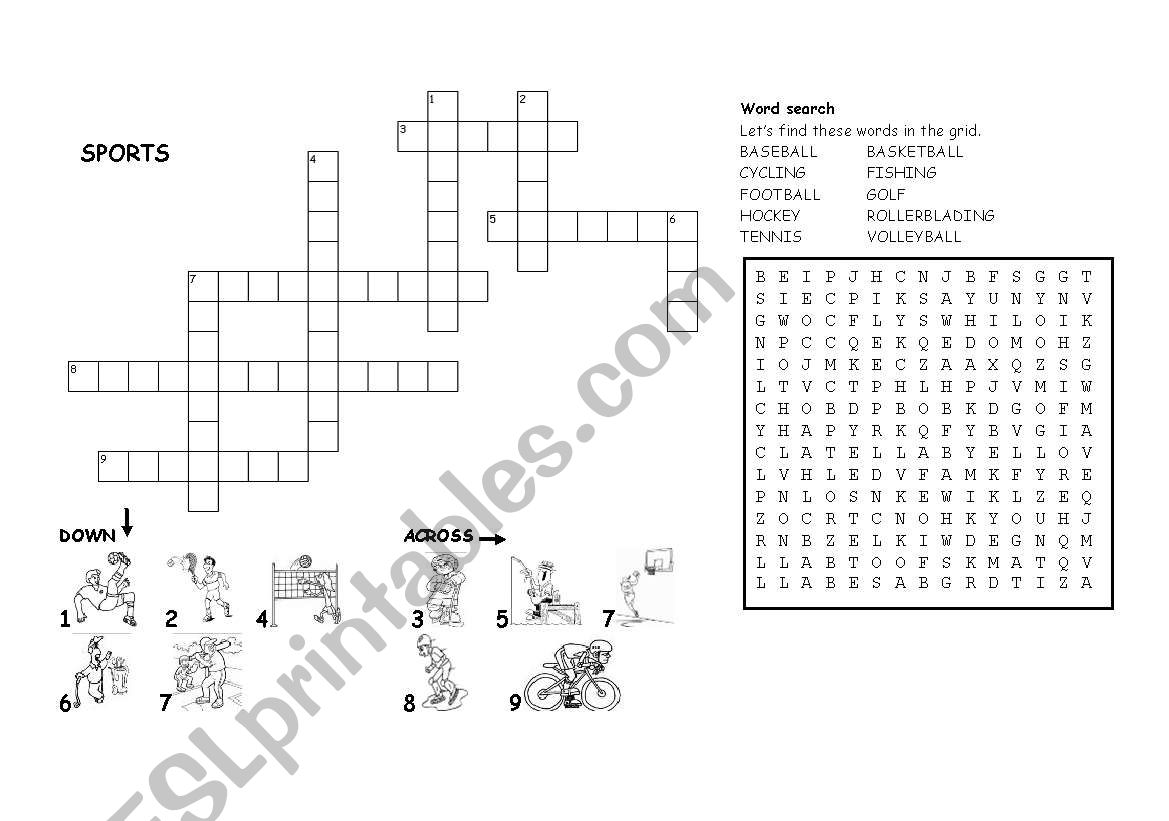 Sports practice worksheet