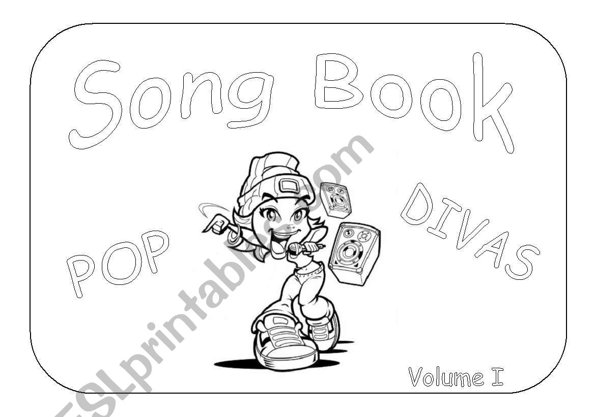 Songbook - Pop Divas I (1/2) worksheet