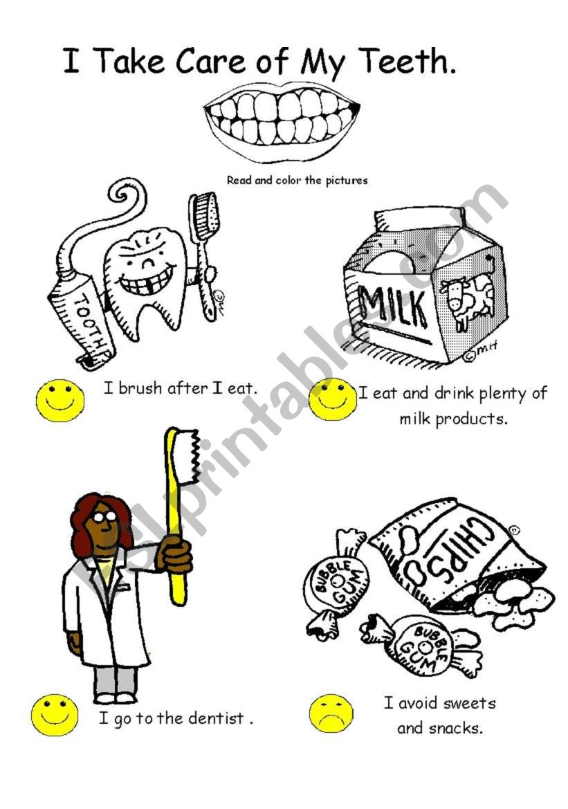 Dental Health/Hygiene Themed WS Set