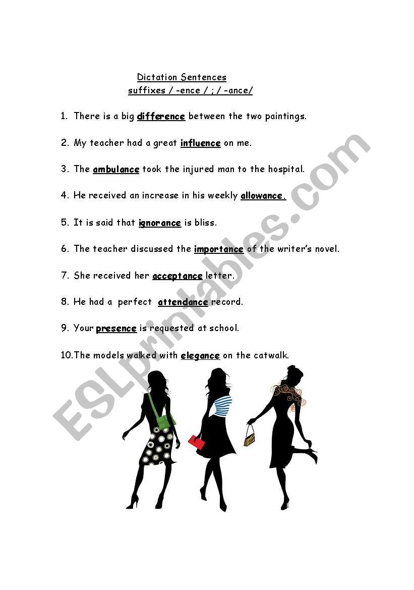 english-worksheets-spelling-dictation