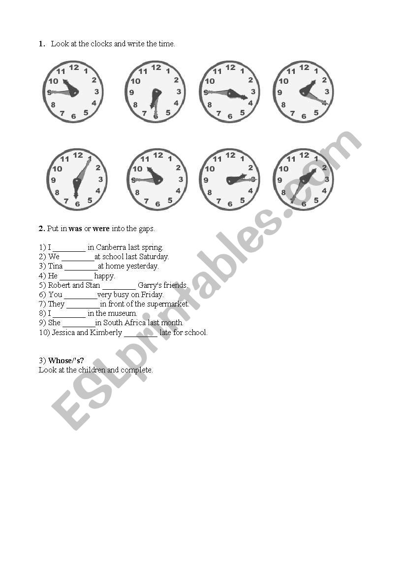 english-worksheets-telling-the-time