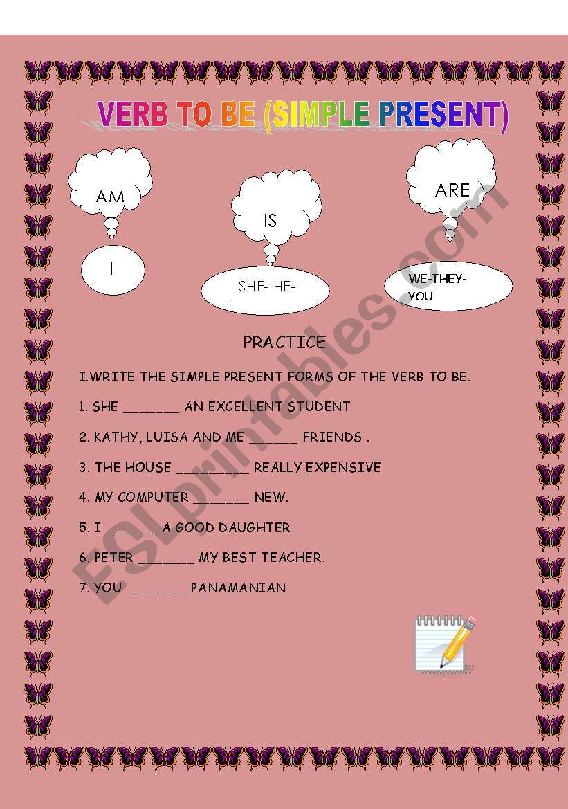 SIMPLE PRESENT worksheet