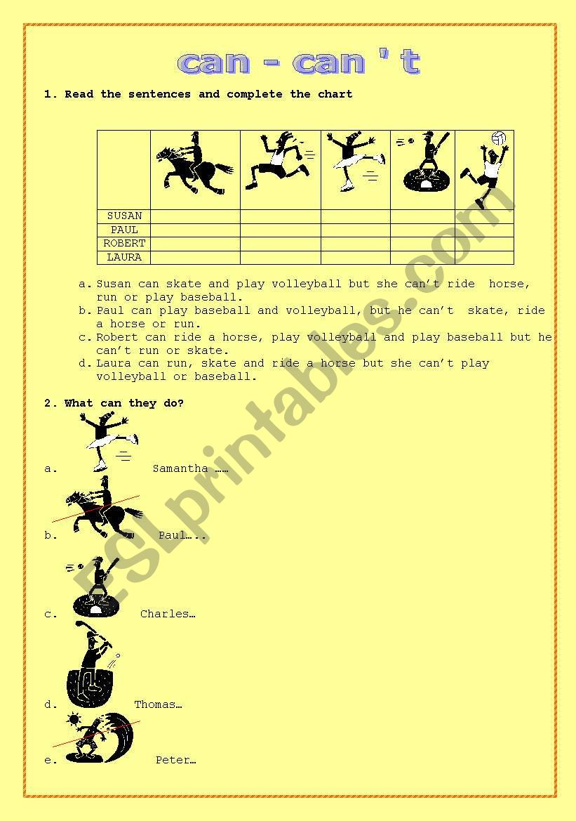 Can-Cant worksheet