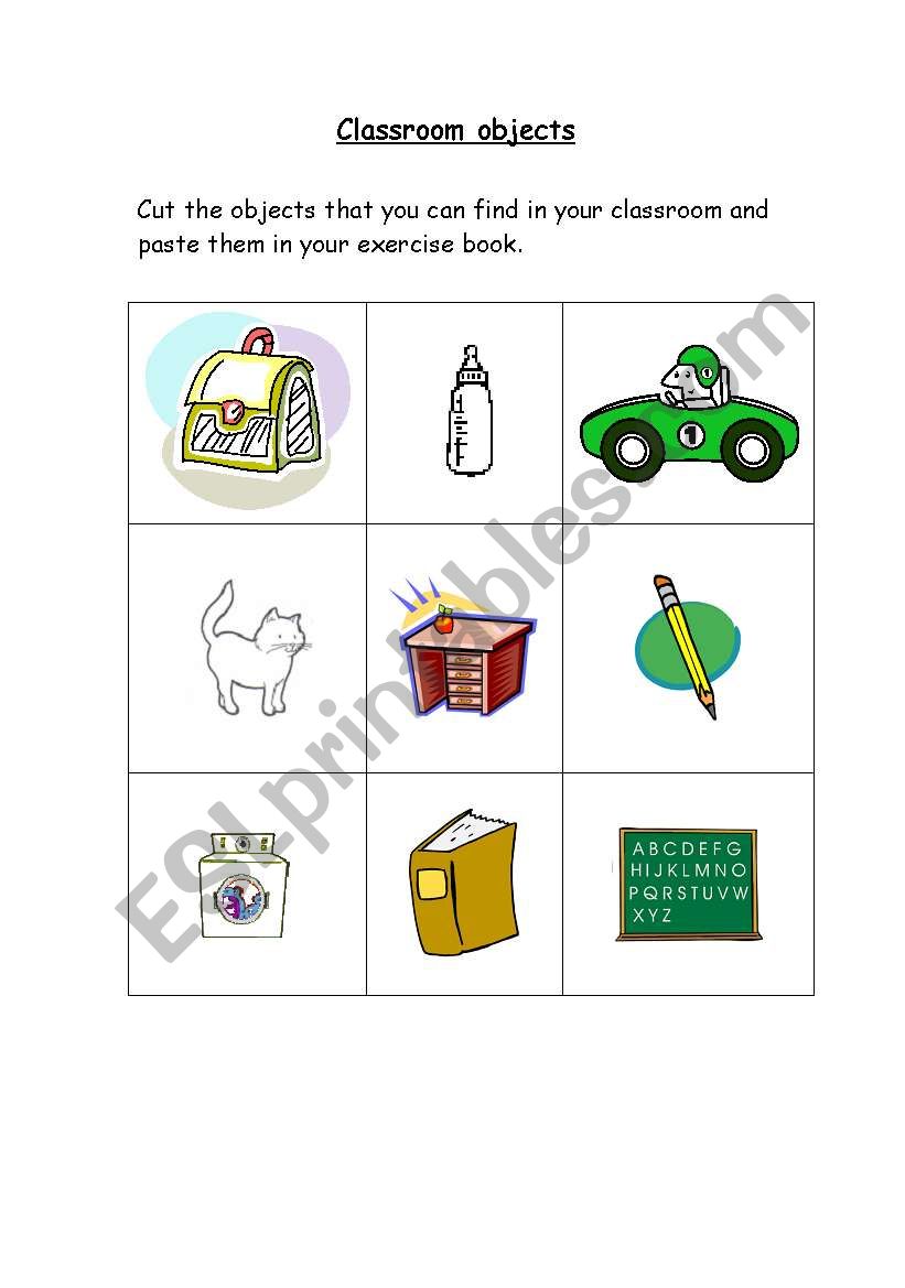 Back to School worksheet