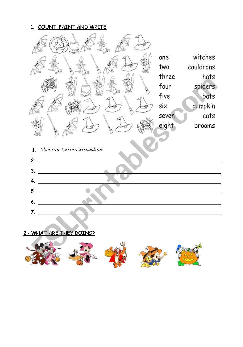 HALOWEEN!!! worksheet