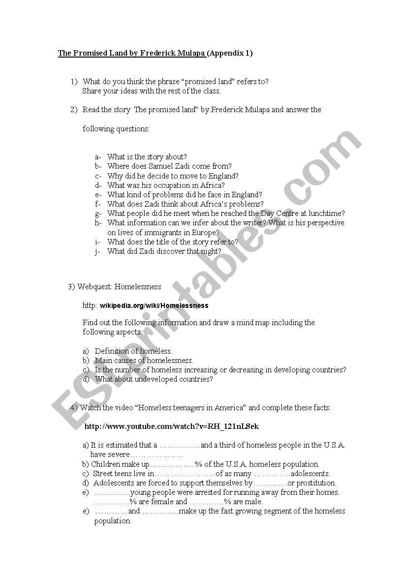 people worksheet
