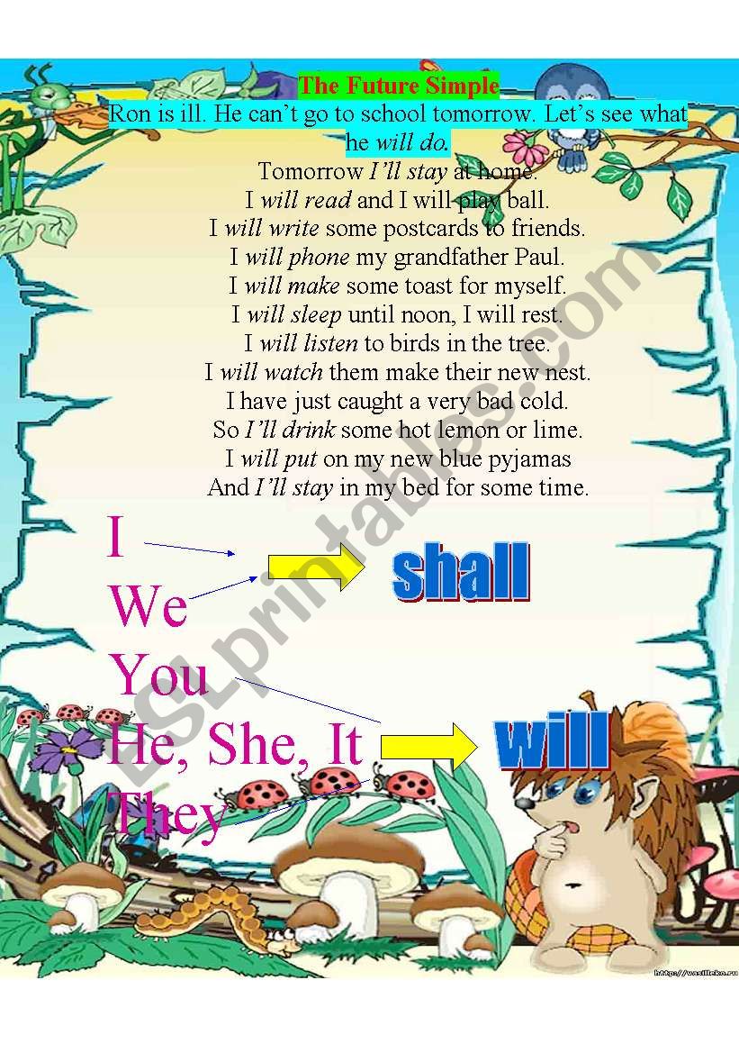 The Future Simple worksheet