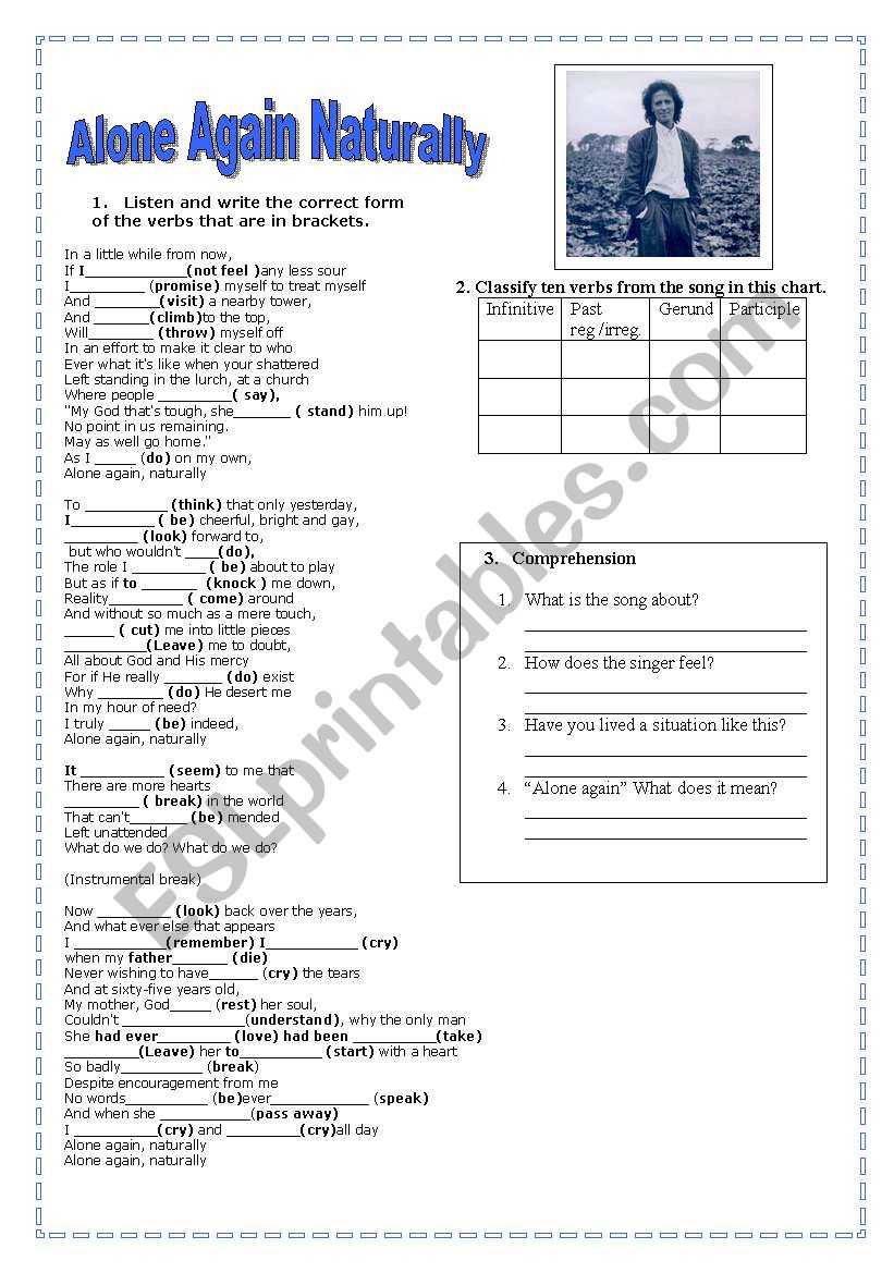 Song worksheet