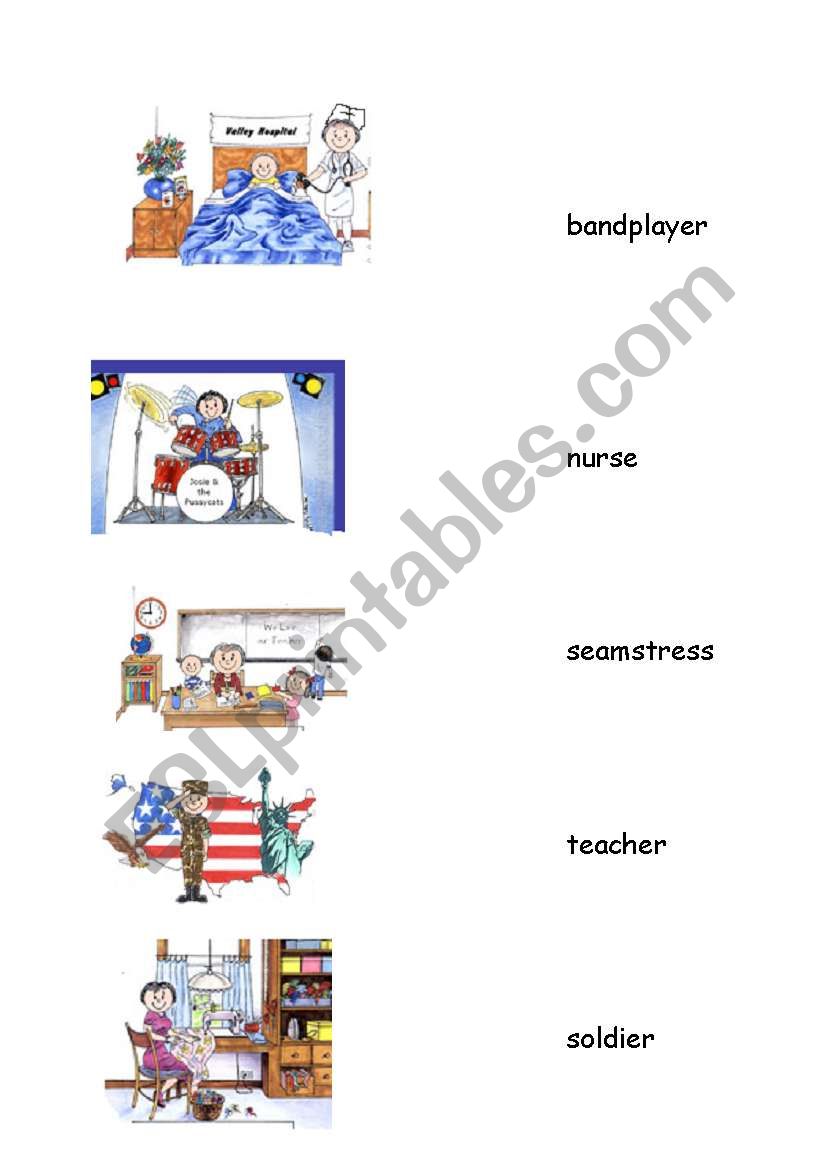 occupations 2 worksheet