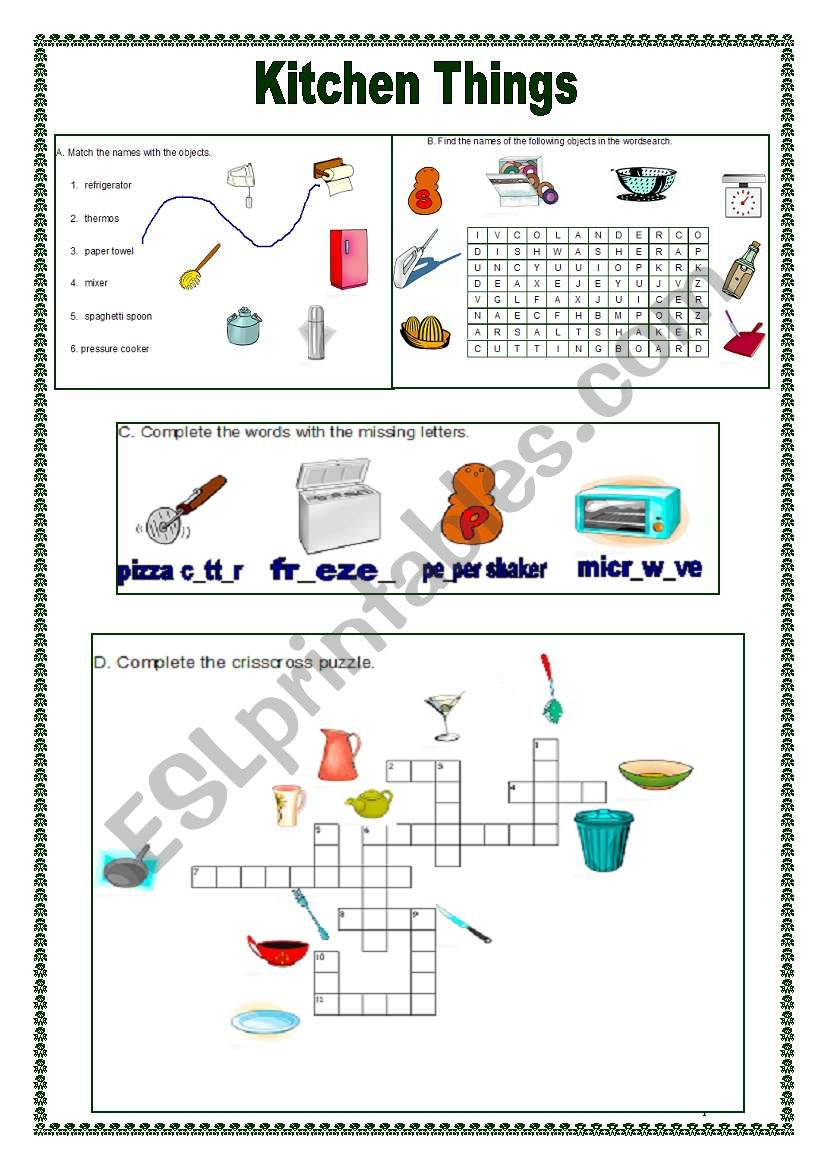 Kitchen exercises 2 (10.07.09)