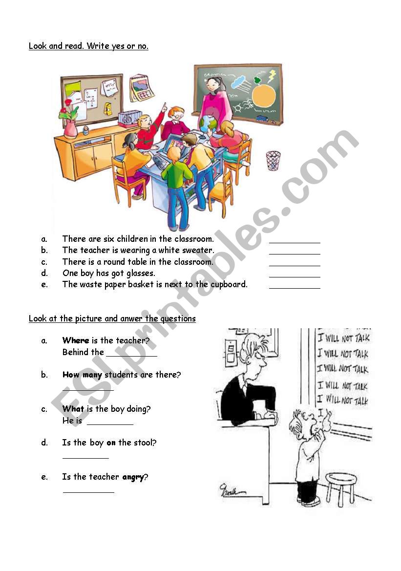 Starter mock exam worksheet