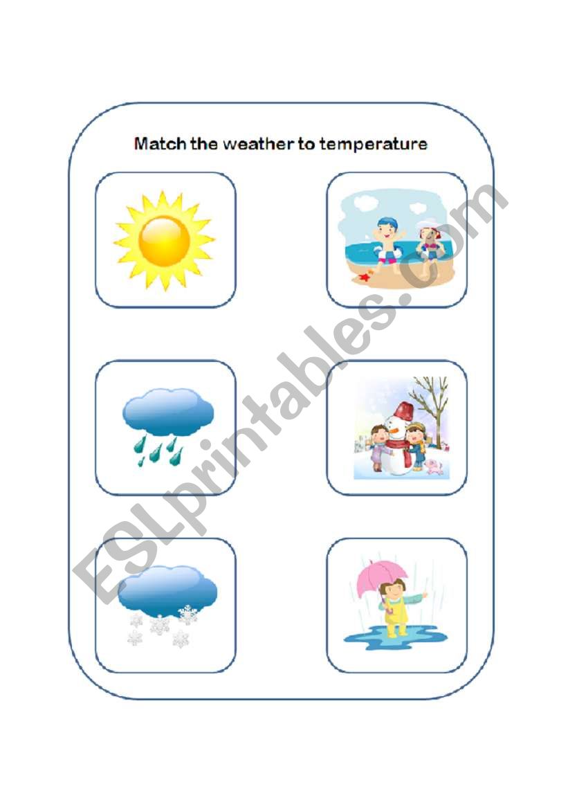 Weather worksheet worksheet
