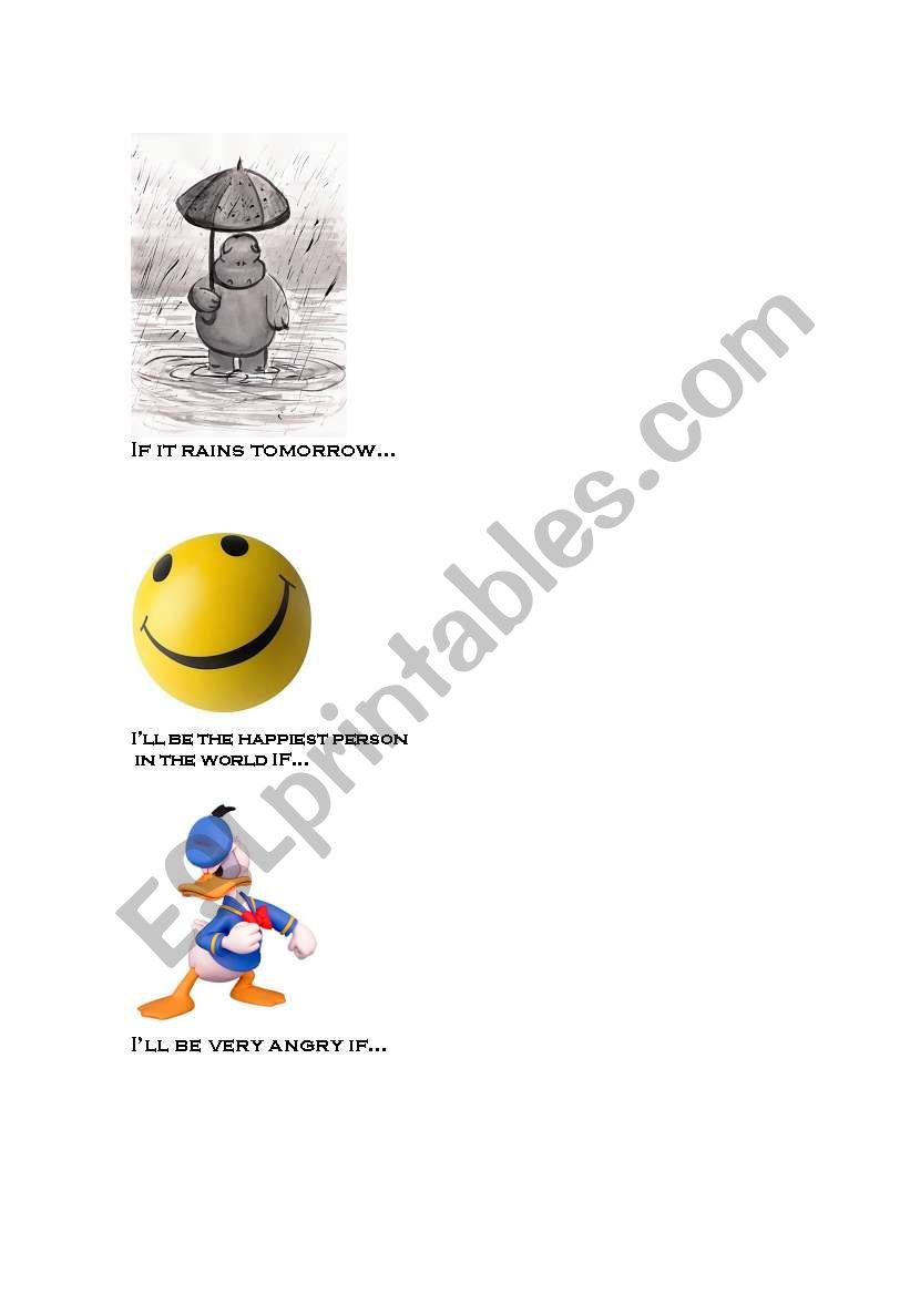 Cards If Clauses 1 part 2 worksheet