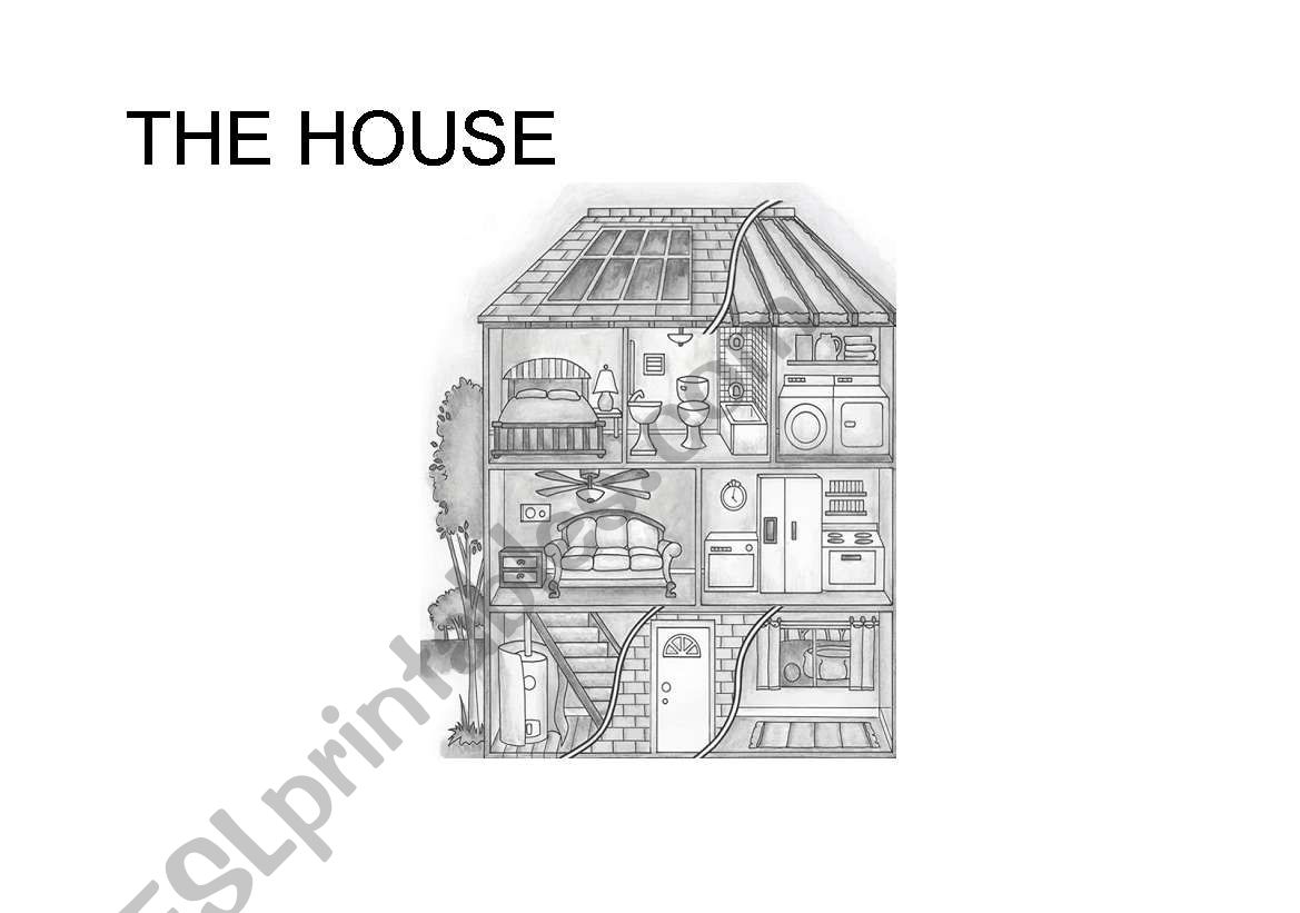 parts of the house worksheet