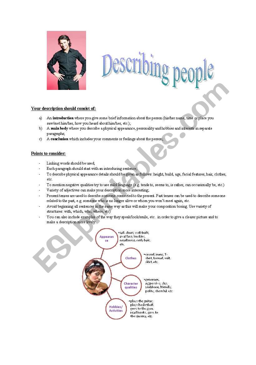 Writing Skills 1 : Describing People