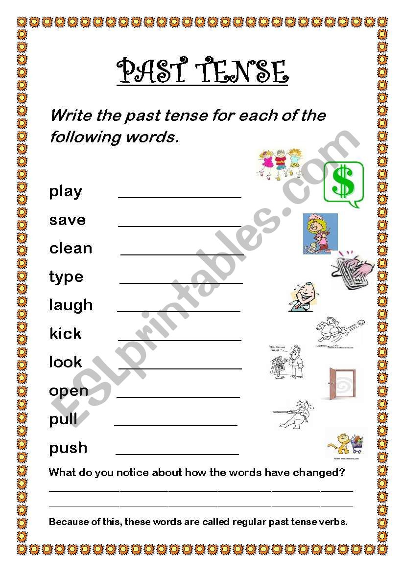 past-simple-regular-verbs-esl-grammar-test-worksheet