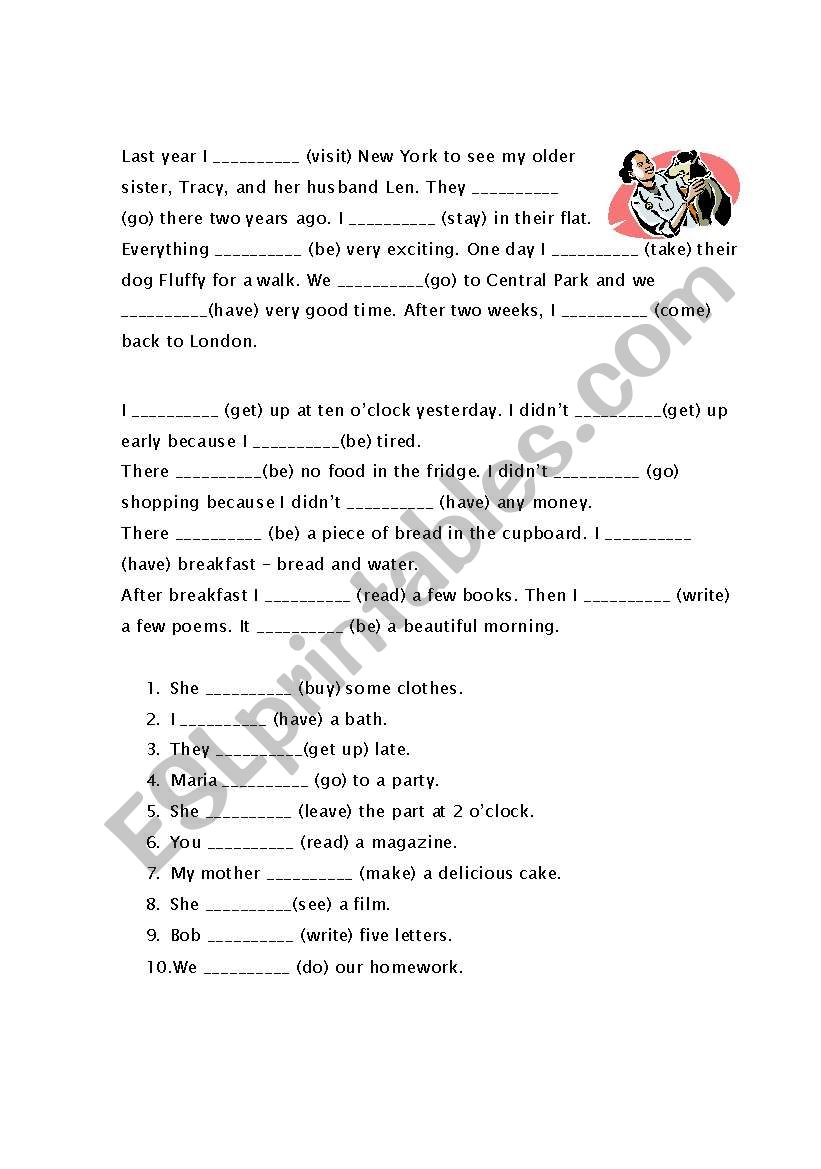 Past Simple worksheet