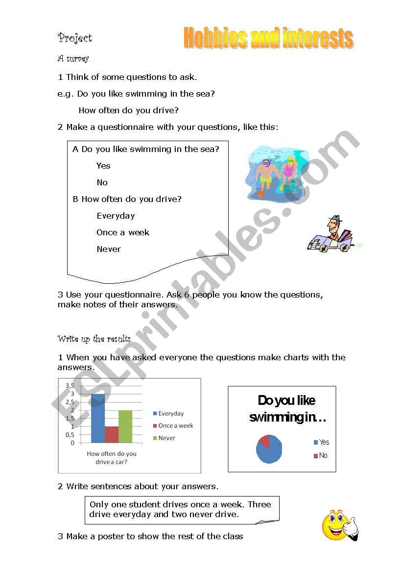 Survey worksheet