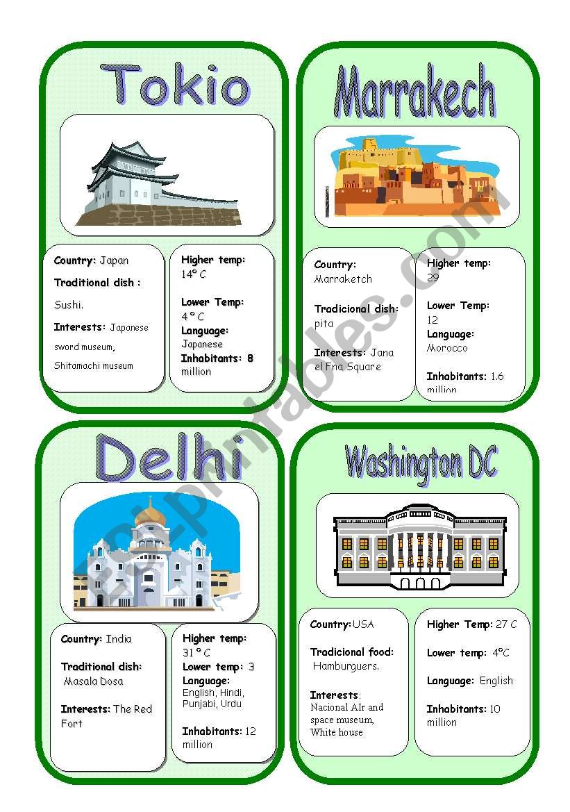 Cities and countries_GAME SET 4/8