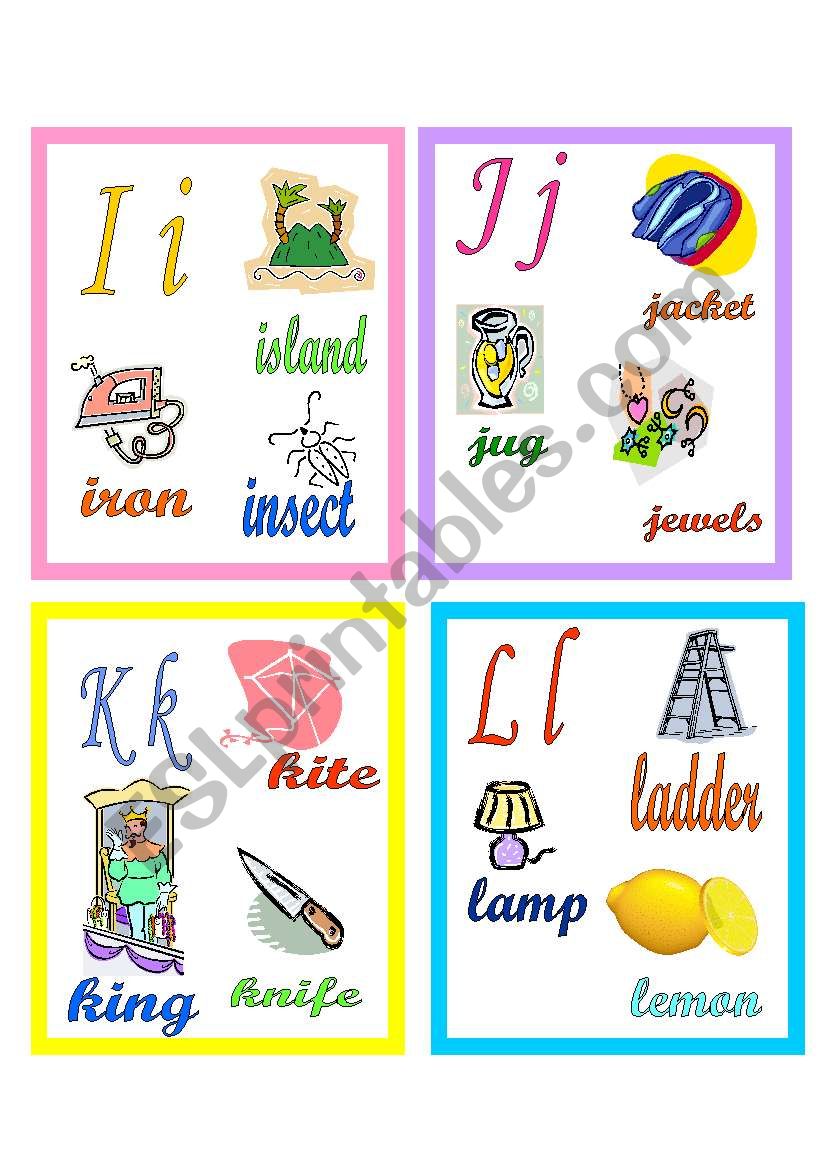 Alphabet Book worksheet