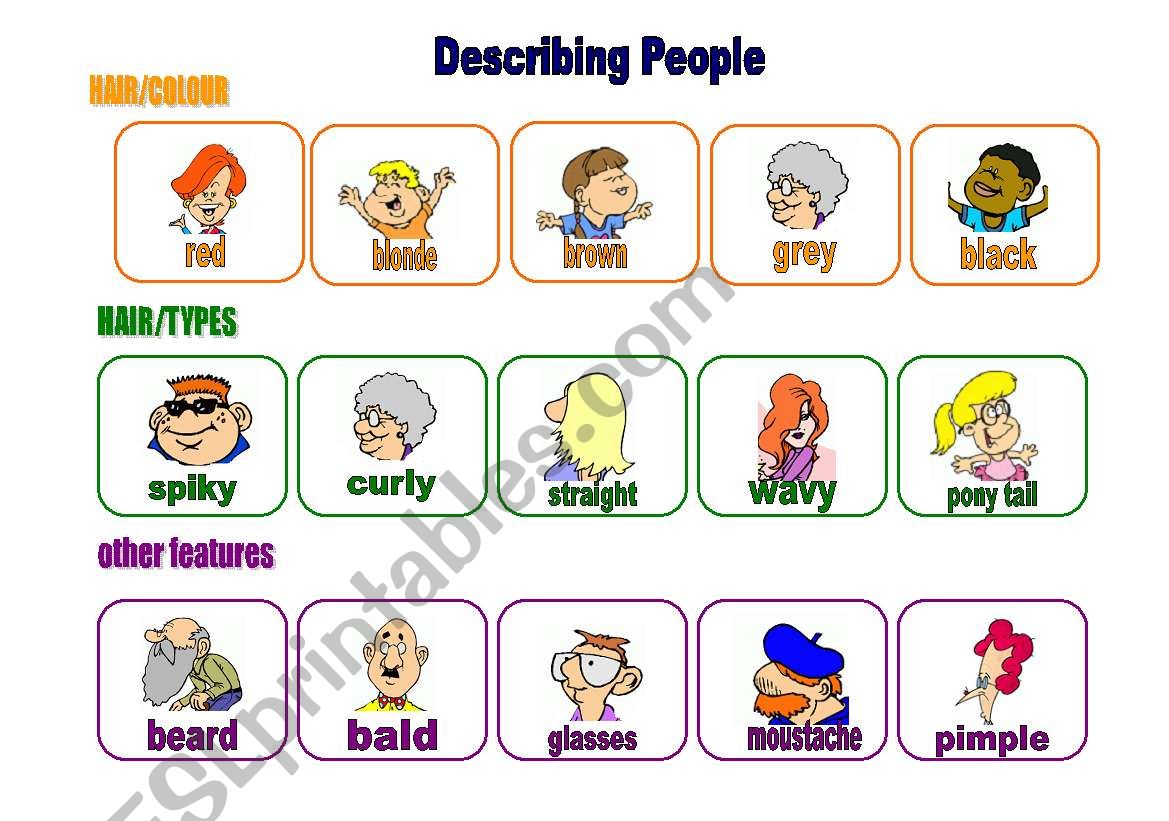 Describing People (18.07.09) worksheet