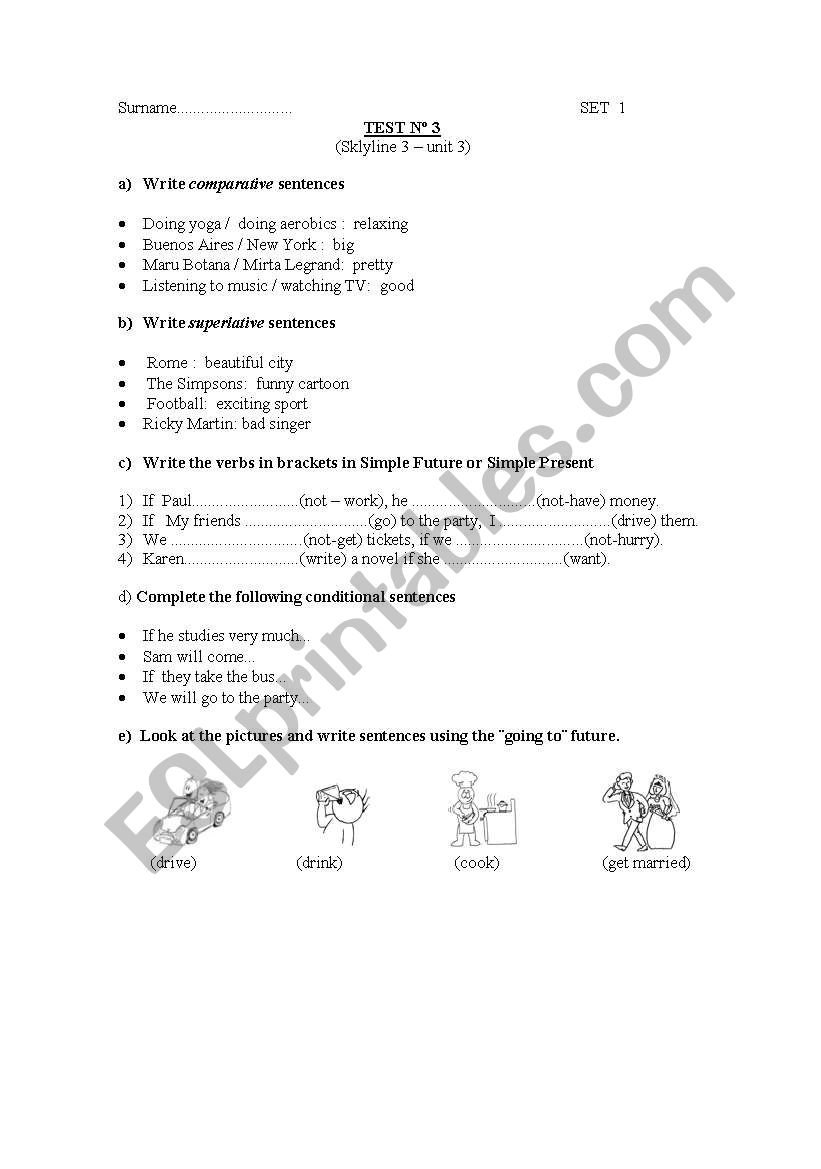 Test worksheet