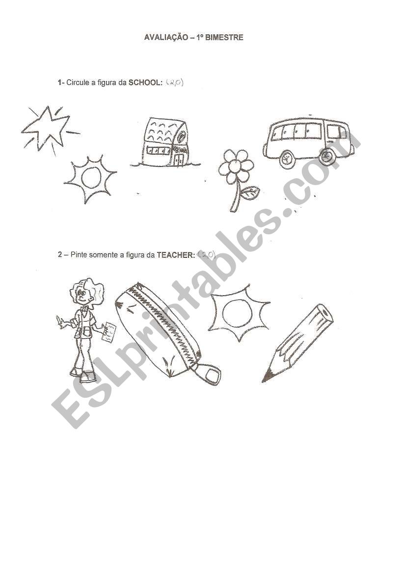 Test children1 worksheet