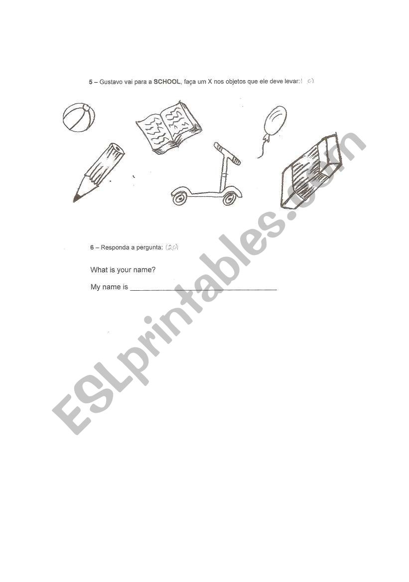 TEst children3 worksheet