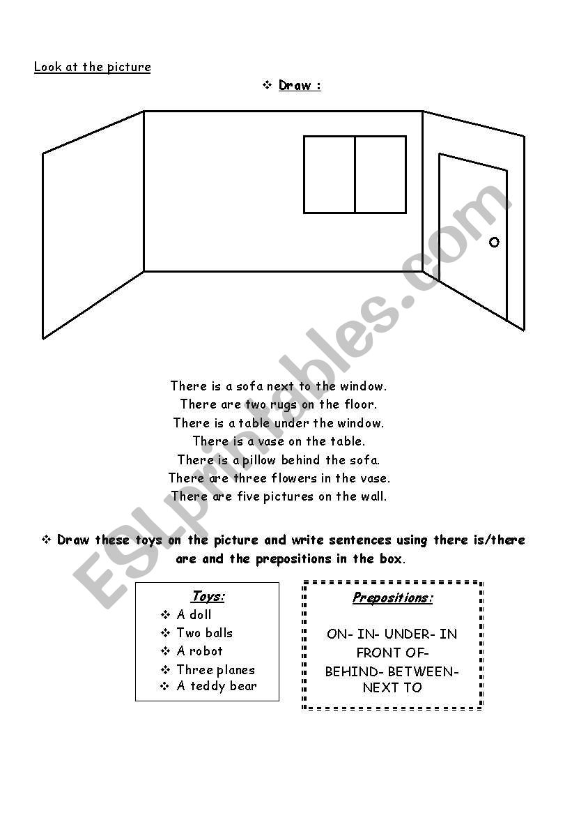 Draw and write worksheet