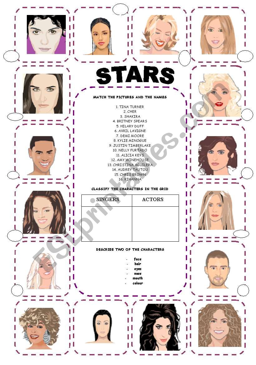 STARS worksheet