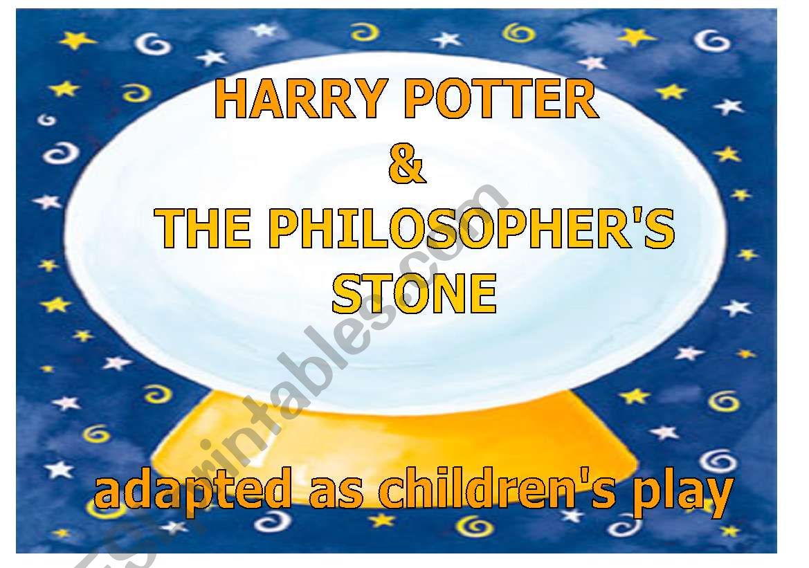 Harry Potter & the PhilosopherÂ´s Stone - kidsÂ´ play