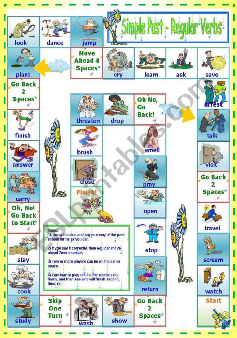 Regular Verbs  worksheet