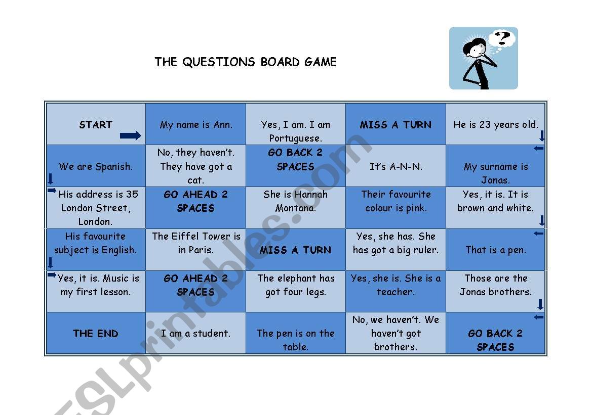 5 questions game