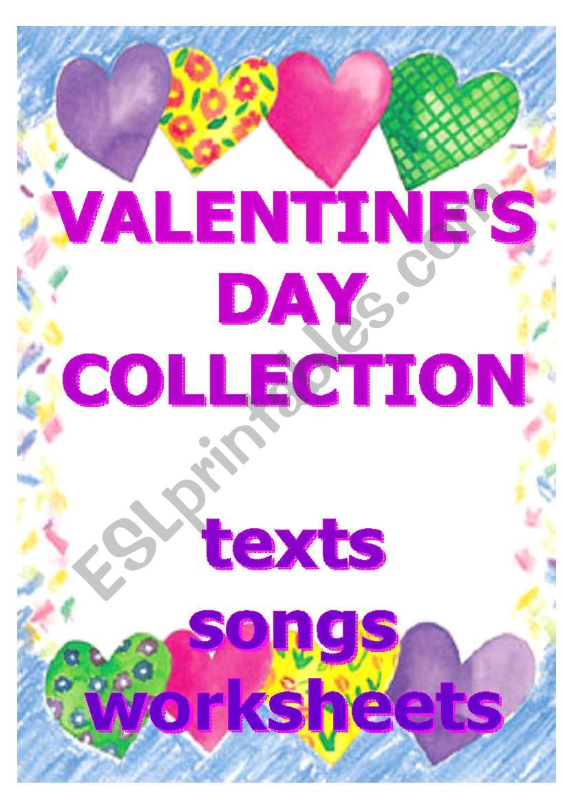 Valentines Day Collection - various teaching materials