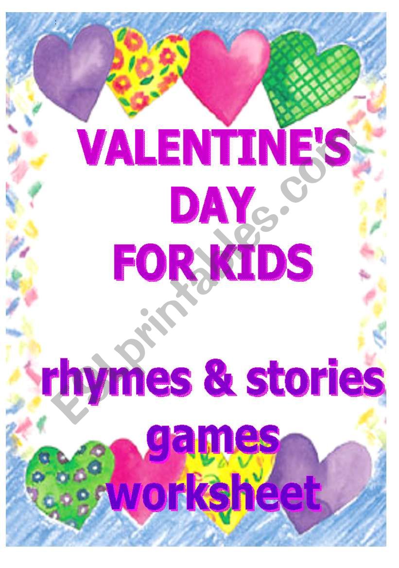 Valentines Day for kids worksheet