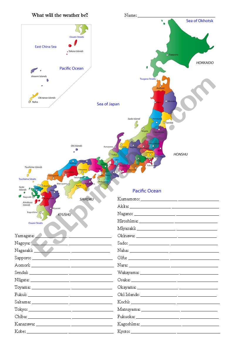 Weather Report Practice worksheet