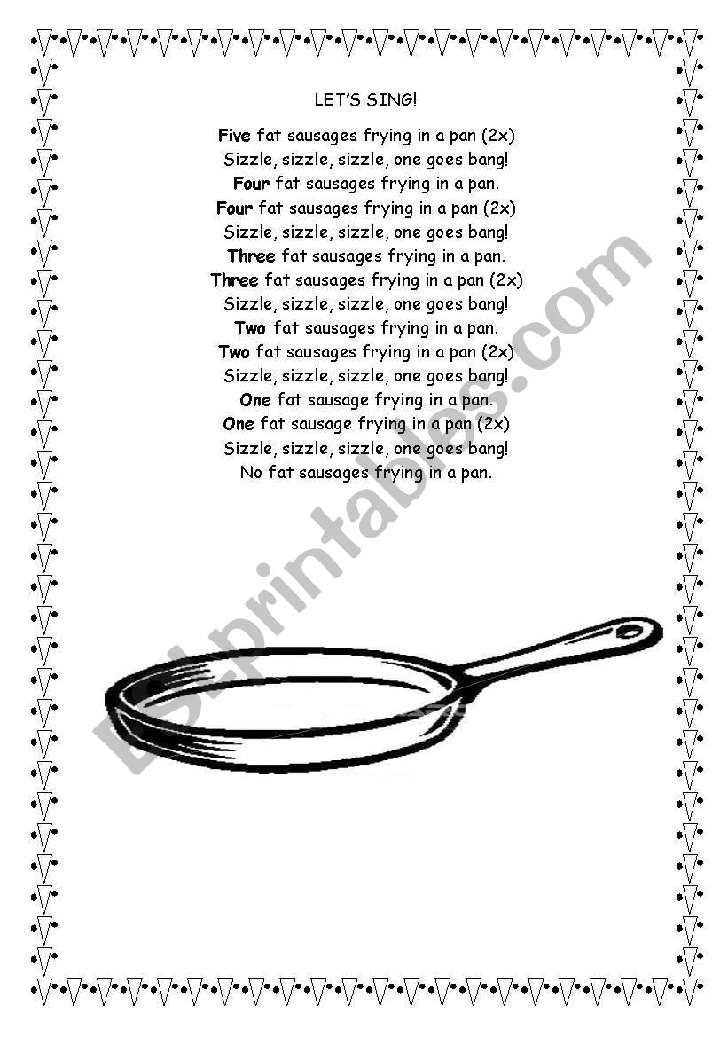 Sing and Draw worksheet
