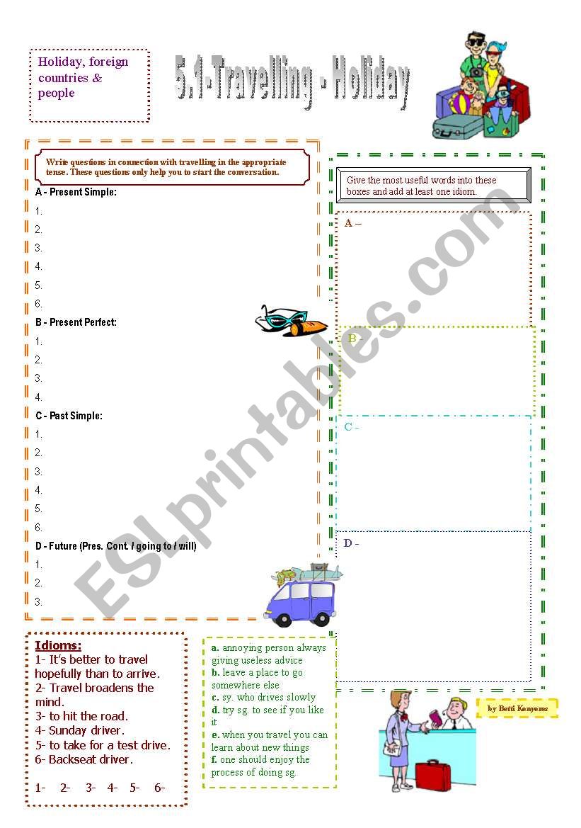 Question collector worksheet