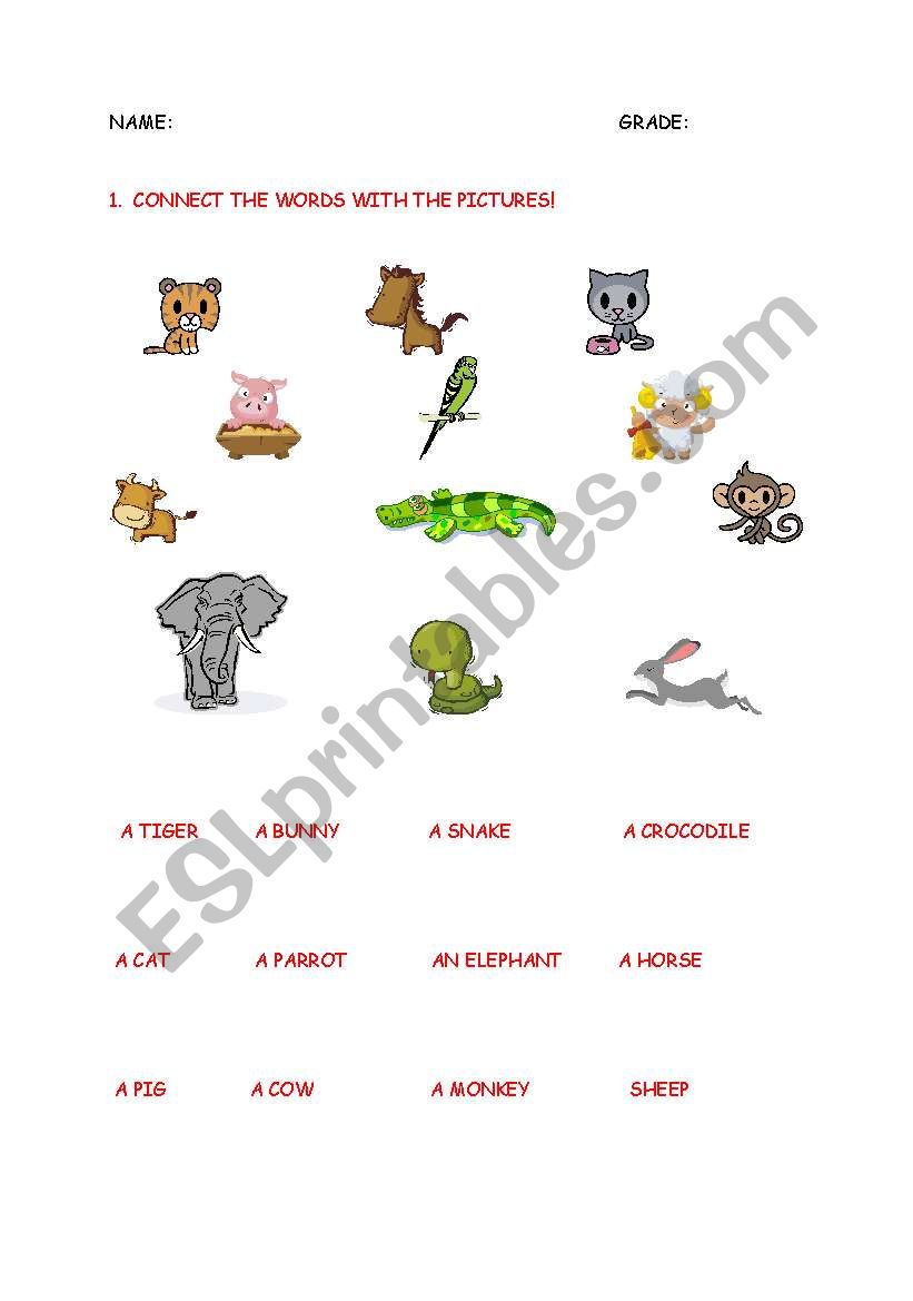 English test for young learners