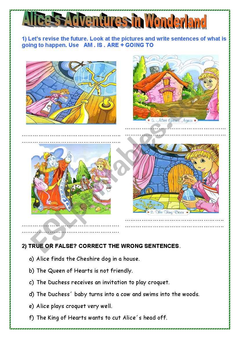 ALICEÂ´S ADVENTURES IN WONDERLAND