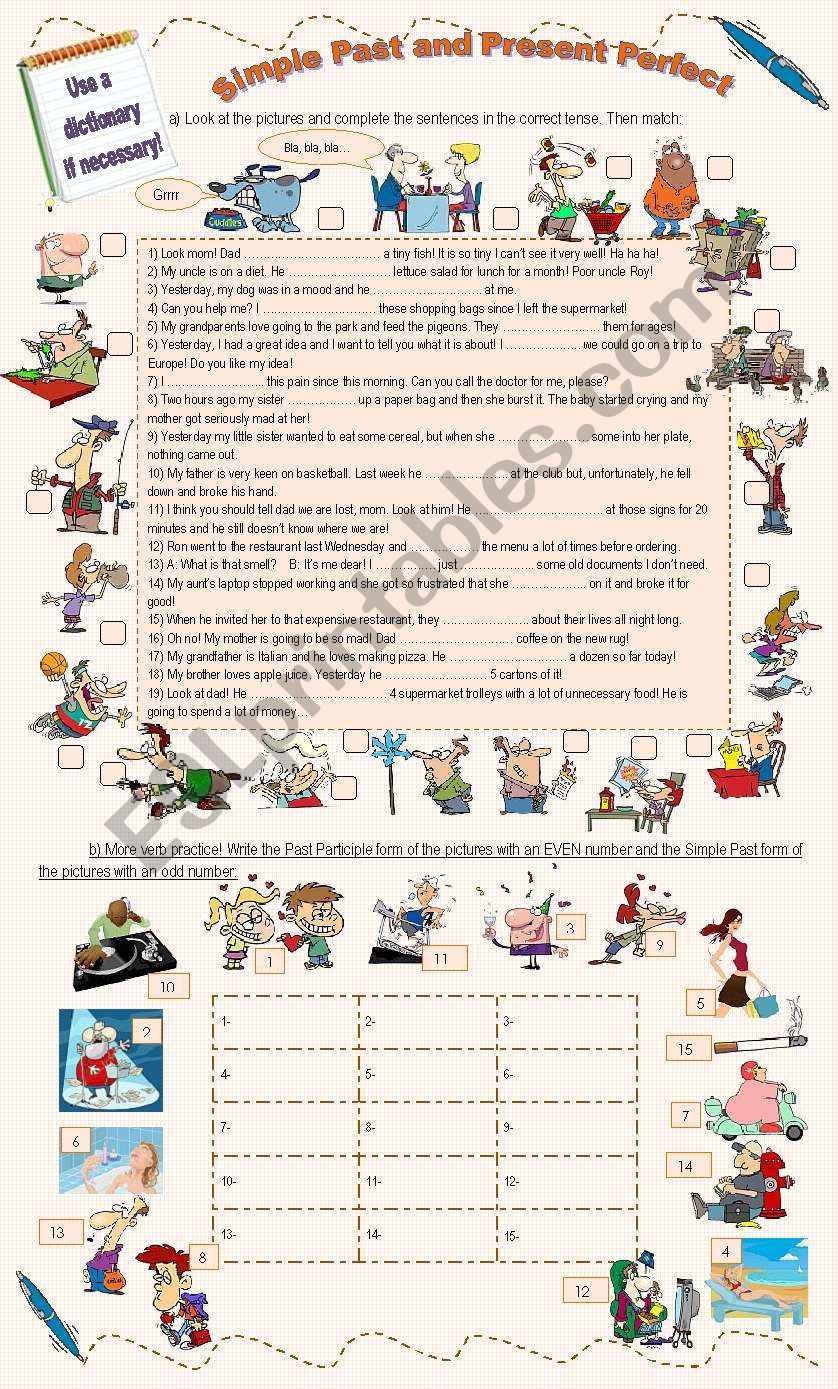 Simple Past or Present Perfect?