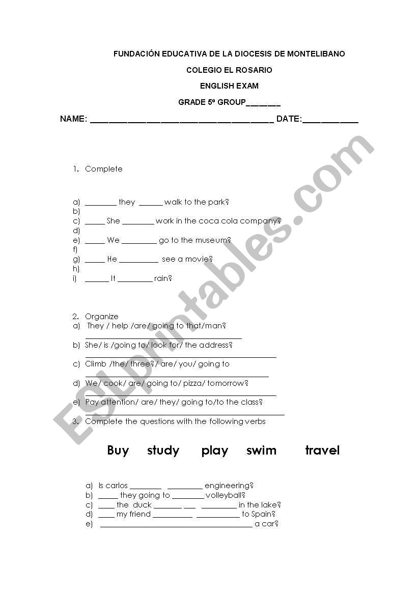 was - were worksheet