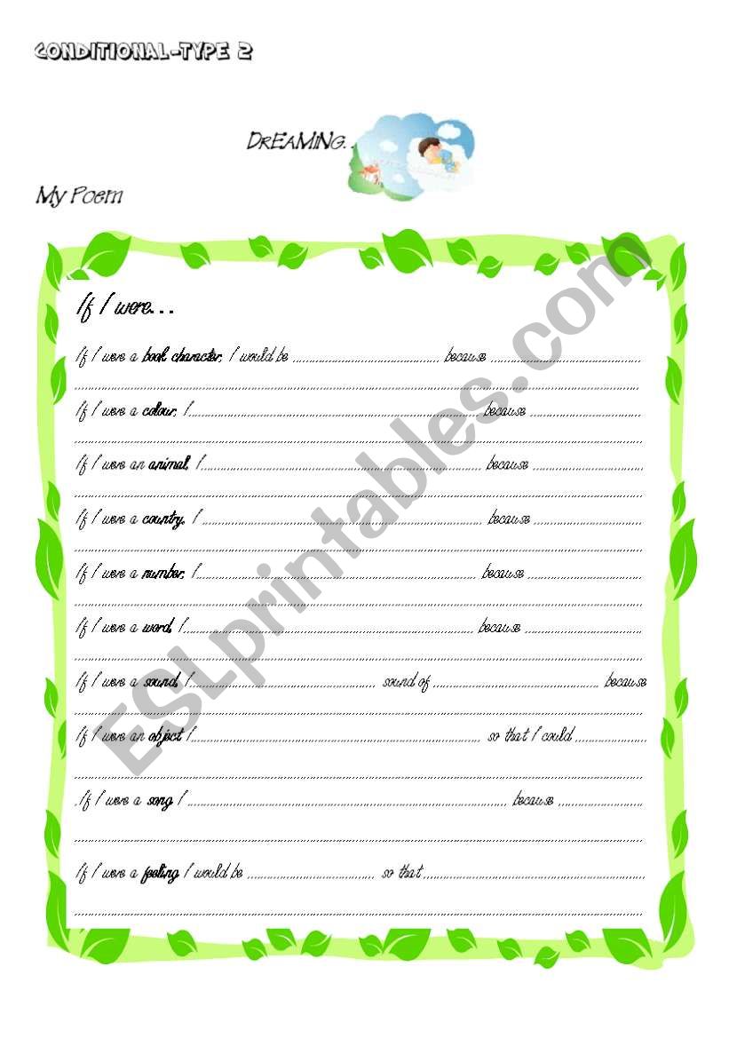 GRAMMAR - Conditional Sentences - Type 2