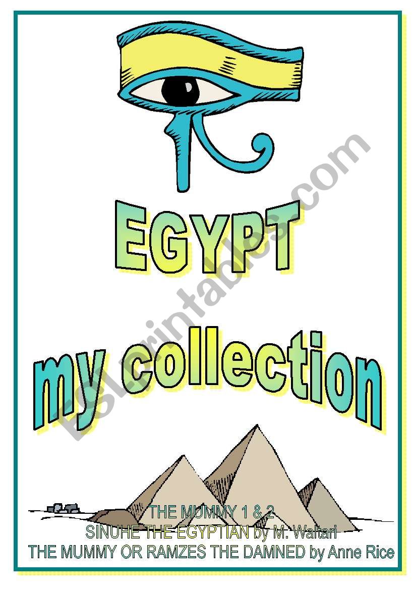 Egypt - my collection worksheet